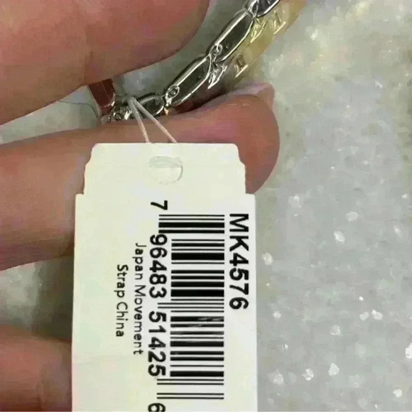 Michael Kors Tibby Women'sCrystals Tri Tone Stainless SteelWatch NWT MK4576 - Picture 2 of 5